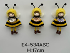 [HD10908] Girl in Bee Costume, 17cm (360 pcs/ctn)