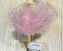 [HD10603] Feathers on a Stick, 3.5x5.5cm (360 pcs/ctn)