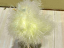 [HD10605] Feather Chick on a Stick, 8cm (288 pcs/ctn)