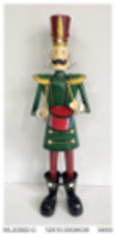 [HD13004] Metal Nutcracker Decor, 12x10.5x38.5cm (1PC/opp bag
12PCS/CTN)