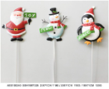 [HD13006] Metal Christmas Stake, 23x71cm (1PC/opp bag
24PCS/CTN)