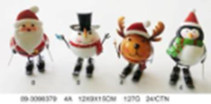 [HD13010] Metal Christmas Decor, 12x9x15cm (1PC/opp bag
24PCS/CTN)