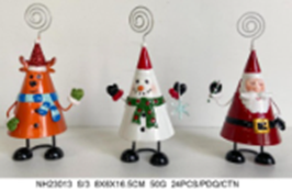 [HD13026] Metal Christmas Decor, 8x6x16.5cm (1PC/opp bag
24PCS/CTN)