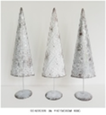 Metal Christmas Decor, 11x7.5x38cm (1PC/opp bag
12PCS/CTN)
