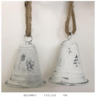 [HD13101] Metal Christmas Bell Hanging, 7x7x11cm (1PC/opp bag
48PCS/CTN)