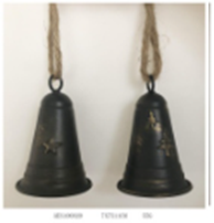 [HD13102] Metal Christmas Bell Hanging, 7x7x11cm (1PC/opp bag
48PCS/CTN)