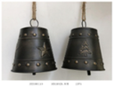Metal Christmas Bell Hanging, 16x16x21.5cm (1PC/opp bag
24PCS/CTN)