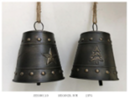[HD13111] Metal Christmas Bell Hanging, 16x16x21.5cm (1PC/opp bag
24PCS/CTN)