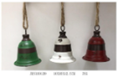 [HD13112] Metal Christmas Bell Hanging, 10x10x12.5cm (1PC/opp bag
24PCS/CTN)