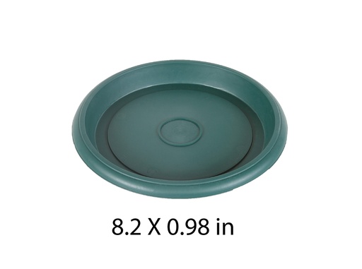 [FL0004T] 8.2" Flowerpot Tray, Green (480 pc/ctn)
