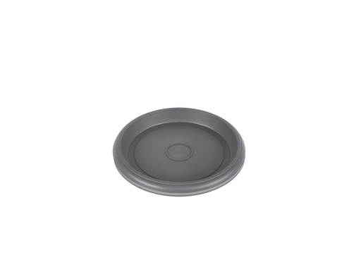 [FL0011GYT] 4.125" Flowerpot Tray, Grey (10 pc/ctn)