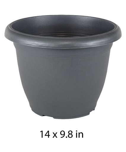 [FL0018GY] 14LT Villa Flower Pot, 360X250mm (144 pc/ctn)