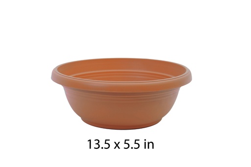 [FL0092BR] 6.5LT Arrangement Flower Pot, 340X140mm (350 pc/ctn)