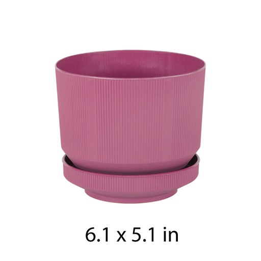 [FL0031PK] 1.7LT Lux Pot Flower Pot, 155X130mm (60 pc/ctn)