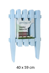 [FL0181] 4 Pcs Set Garden Fence, 400X590mm (3 set/ctn)