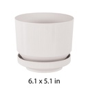 1.7LT Lux Pot Flower Pot, 155X130mm (60 pc/ctn)