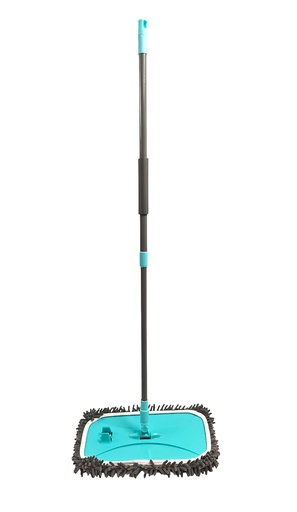 [C211070] Large Chenille Flat Mop With Telescopic Pole, Handle:70-123cm (6 pc/ctn)
