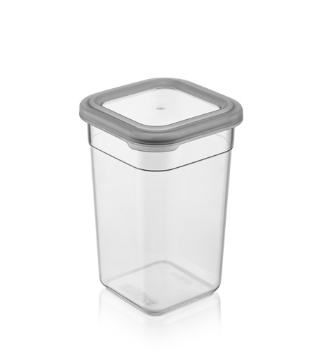 [P284722] 1250ml Plastic Food Storage Container, Square (24 pc/ctn)