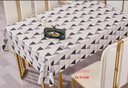 300gsm 54" PVC Metallic Embossed Tablecloth, Christmas Design (40 Yard/Roll)