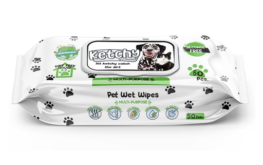 [PP02901] PAPILION PET CLEANING WET WIPES 50 PCS X 12 (12 PCS/CTN)