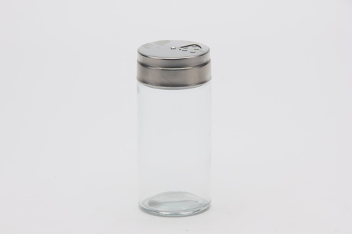 [GL318] 200ml (6.8oz) Glass Spice Jar With SS Lid (36 pc/ctn)