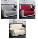 Love Seat Cover, 100% Microfiber, 80 GSM, 120g Filling, Assorted 3 Designs (6 pc/ctn)