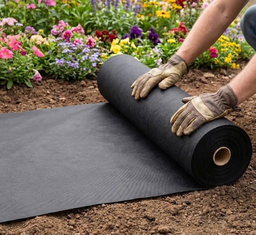 [CPGC-G1000] 4x200FT Multipurpose Weed Control Fabric, made of moisture-resistant PP material(2 pc/ctn)