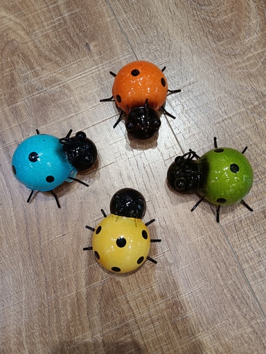 [CPGC-S8101] Iron Art Small Beetle: 8x8x16cm, 4-piece set
