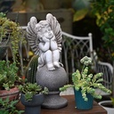 Angel Ornament: 15x15x45cm, Magnesium Oxide