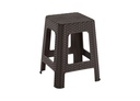 11x11x17.7" (28x28x45cm) Plastic Rattan Stool (12 pc/ctn)