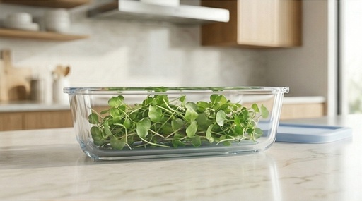 [B48115] 1.6QT(1550ml) 8.6"x6.7"x2.4" Rectangular Glass Oven Safe Baking Dish with PE Lid (12 pc/ctn)