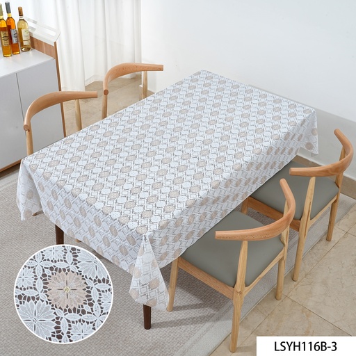 [TC680101] 350gsm 54" PVC Tablecloth (25 Yard/Roll, 2 rolls/case)