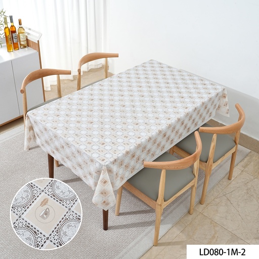 [TC680106] 350gsm 54" PVC Tablecloth (25 Yard/Roll, 2 rolls/case)