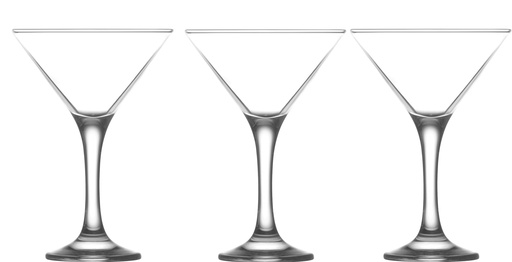 [GL5006] 3 pc 6oz(180 ml) Martini Glass Set (4 sets/ctn)