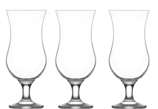 [GL5026] 3 pc 15.5oz(460 ml) Cocktail Glass Set (4 sets/ctn)
