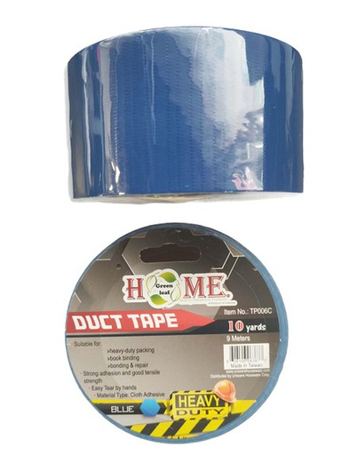 [TP006C_BL] 10 Yard Blue Cloth Duct Tape (36 pcs/ctn)