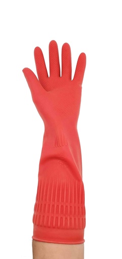 [C21-00032XL] 17" X-Large Red Latex Gloves (120 sets/ctn)